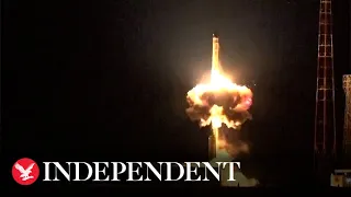 Watch the moment Russia test-launches ‘new intercontinental ballistic missile’