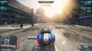 NFS Most Wanted 2012: Gold Medal "Crush Hour" Circuit Race w/ Stock Shelby Cobra 427