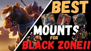 BEST MOUNTS for Open World BZ, Mists, & Roads - Albion Online