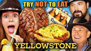 Try Not To Eat - Yellowstone (Frybread, Octopus, Hot Biscuits) | People Vs. Food