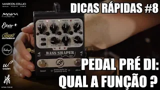 PRÉ DI: QUAL A FUNÇÃO ? - DICAS RÁPIDAS #8