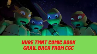 HUGE TMNT COMIC BOOK GRAIL BACK FROM CGC