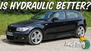 Is Hydraulic Steering ALWAYS Better Than Electric? ft. BMW 130i vs BMW 130i