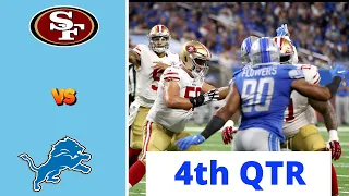 San Francisco 49ers vs. Detroit Lions Full Highlights 4th QTR | 2023 NFC Championship