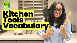 Kitchen Tools Vocabulary Words | English Speaking Practice With Ananya | #shorts Build Vocabulary