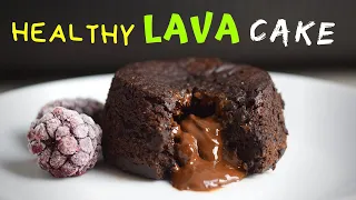 Healthy Chocolate Lava Cake