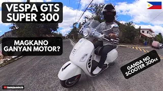 Vespa GTS 300 Super ABS | Full Review | 2019 | Tagalog Review