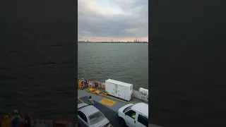 Galveston to Crystal beach ferry ride