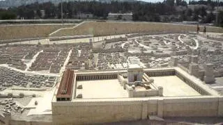 Model of the Second Temple and Jerusalem