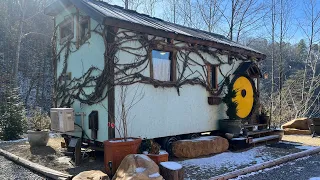 Part 3: Custom Built Incredible Tiny Hobbitt Homes on an Airbnb at Mountain Shire in Tennessee 🏘️