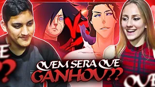 REACT - Aizen VS. Madara | Combate de Rimas | Part. Duelista [Prod. HOLLYWOOD LEGEND]