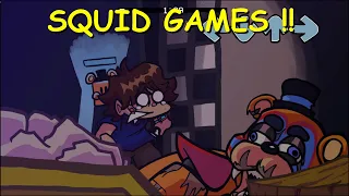 Friday Night Funkin': SQUID GAMES !! Full Week [FNF Mod/HARD/FNAF Security Breach]