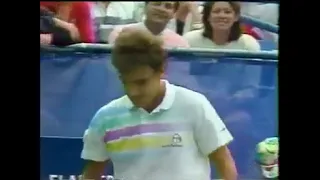 Vintage Tennis Full Match US Open 1988 FINAL   Mats Wilander vs Ivan Lendl