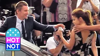 Selena Gomez Sticker Save By Ethan Hawke (Throwback + Red Carpet Photog Tip!)
