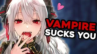 ASMR Vampire Girl Doesn't Let You Go! Roleplay