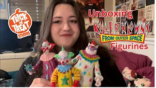 Unboxing Killer Klown Figurines | Trick-or-Treat Studios