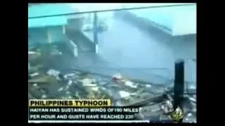 FULL Super Typhoon Haiyan Yolanda With Wind Gust Up To 235 MPH Slams Philippines Report