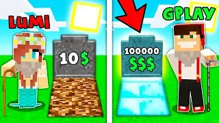 TANI vs DROGI GRÓB W MINECRAFT?! GPLAY i LUMI IDĄ NA CMENTARZ!