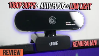 Harganya Cuma 300 Ribuan Tapi Kualitasnya CAKEP!😎 - Review Webcam dbE C100 1080P