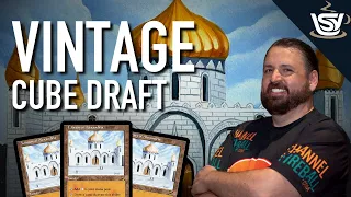 How Many Times Can I Play Turn One Library of Alexandria?? | Vintage Cube Draft