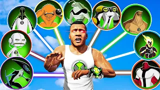 Franklin Upgrading To The Strongest BEN 10 Alien in GTA 5 || Gta 5 Tamil