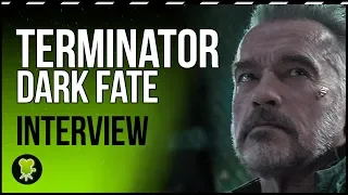 Arnold Schwarzenegger and Linda Hamilton interview about 'TERMINATOR: DARK FATE'