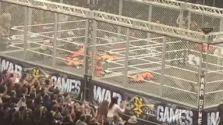 The ending of NXT War Games 2019