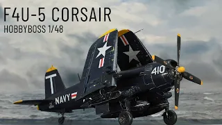 HobbyBoss F4U-5 CORSAIR (Korean War) | 1/48 scale | Build, Paint & Weather