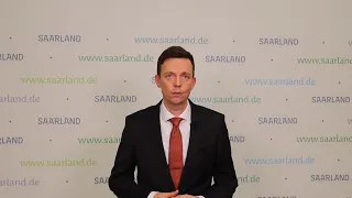 Ministerpräsident Tobias Hans zu den Ergebnissen der Ministerpräsidentenkonferenz vom 18.11.21