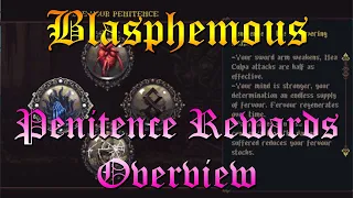 Blasphemous - Penitence Rewards Overview