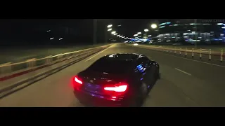 Nightmare Mercedes BMW M3 F80 CRAZY DRIFT Moscow 137