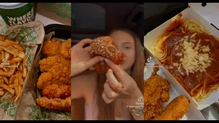 mukbang compilation on tiktok pt14 | #mukbang #asmr #eating #tiktok