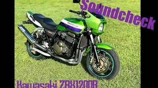 KAWASAKI ZRX1200R Wiley’Co SOUNDCHECK!!