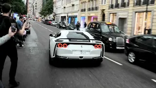 LOUDEST STRAIGHT PIPED Ferrari 812 N-LARGO TERRORIZING London! INSANE V12 SOUNDS