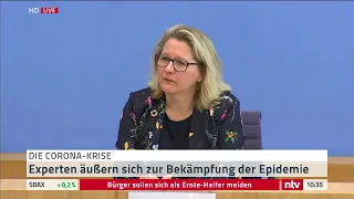 Live: Umweltministerin Schulze zur Frage: Wie bekämpft man Seuchenursachen?