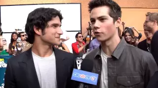 Tyler Posey & Dylan O'Brien Talk 'Teen Wolf' At 2011 MTV Movie Awards