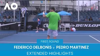 Federico Delbonis v Pedro Martinez Extended Highlights (1R) | Australian Open 2022