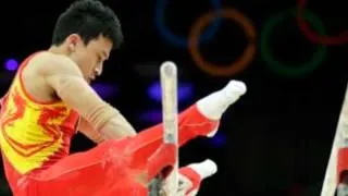 Feng Zhe Wins Men's Parallel Bars Gold