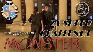[KPOP IN PUBLIC | 2X SPEED DANCE] Red Velvet IRENE & SEULGI - 'Monster' | DANCE COVER by UoG KSOC