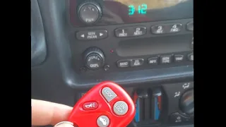 How to fix keyless entry key fob not pairing on 2001-2005 Monte Carlo, Impala, Blazer, etc!