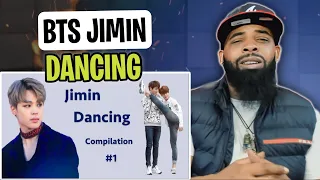 AMERICAN RAPPER REACTS TO -BTS Jimin Dancing Compilation