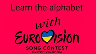 Learn the alphabet with ESC-2023 (all final song)