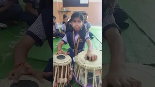 tabla riyaz yashika class 2 nd sant Shri asharamji gurukul Chhindwara