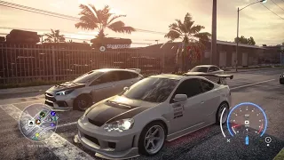 NFS Heat - Acura RSX vs Ford Focus RS