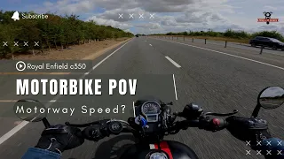 Royal Enfield Classic 350 GoPro POV | Does it go Motorway Speed? (~70 mph // 112 kmph)