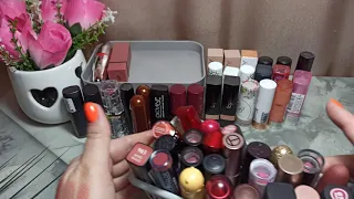 💄💄💄ВСЕ МОИ ПОМАДЫ / РАЗБИРАЮ ПОМАДЫ ДЛЯ ГУБ / РАСХЛАМЛЕНИЕ