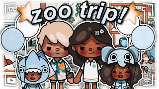 WE WENT TO A ZOO! 🌴😅 || voiced || Toca Boca Family Roleplay