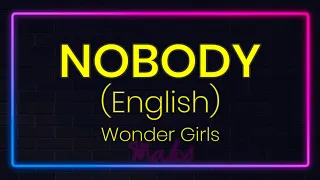 Nobody (English version) by Wonder Girls (Karaoke with lyrics)
