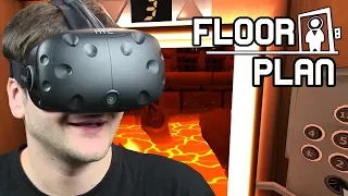 ZAGADKOWA WINDA - Floor Plan: Hands-On Edition #1 (HTC VIVE VR)