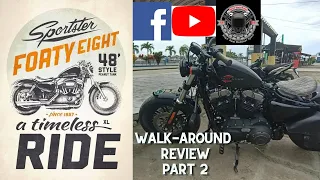 Harley Davidson Sportster 48 Review (PART 2)